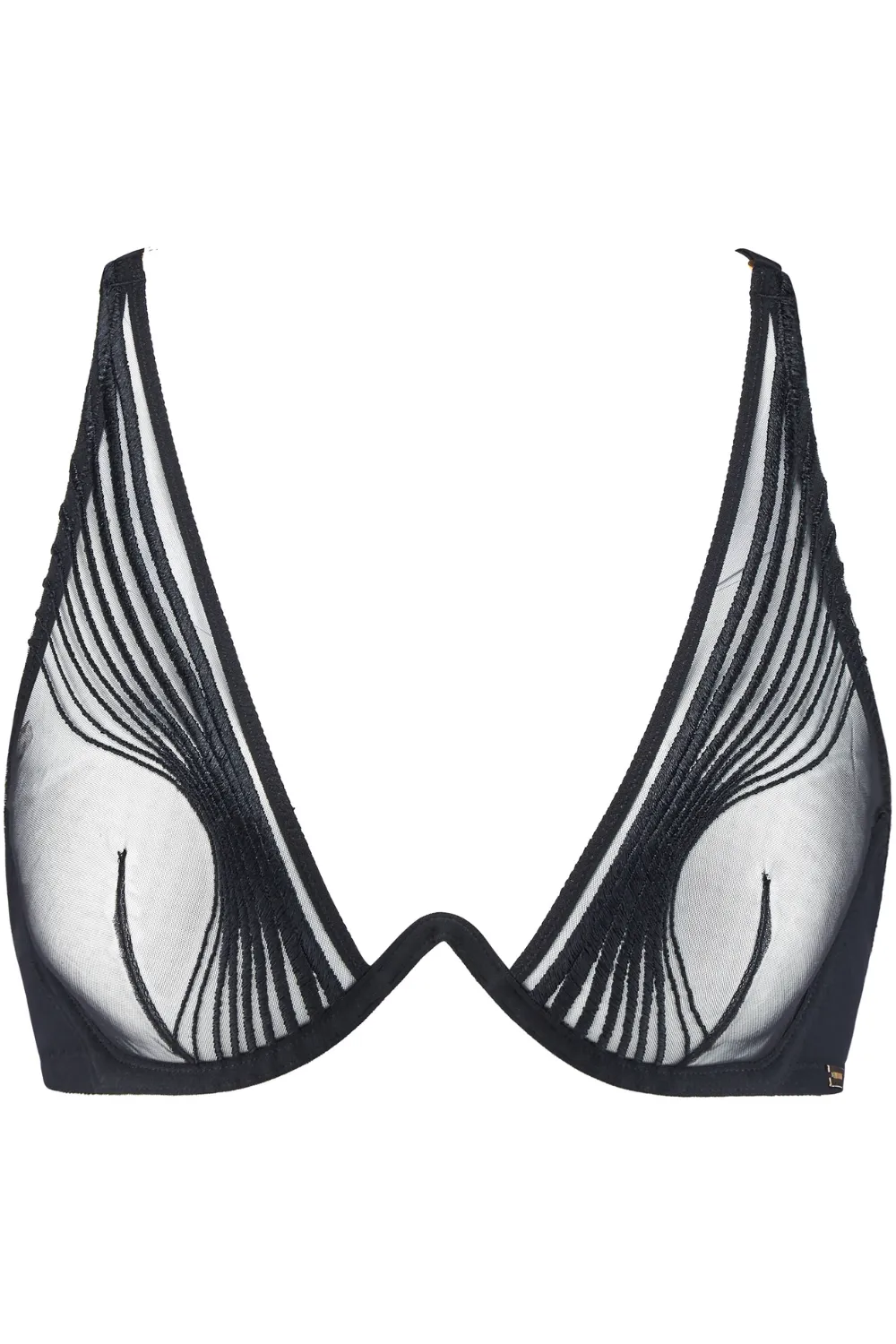 Cindy Bruna x Aubade Sumptuous Waves Monowire Triangle Bra