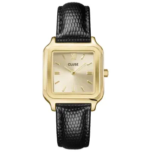 Cluse Gracieuse Leather Black Strap CW11903