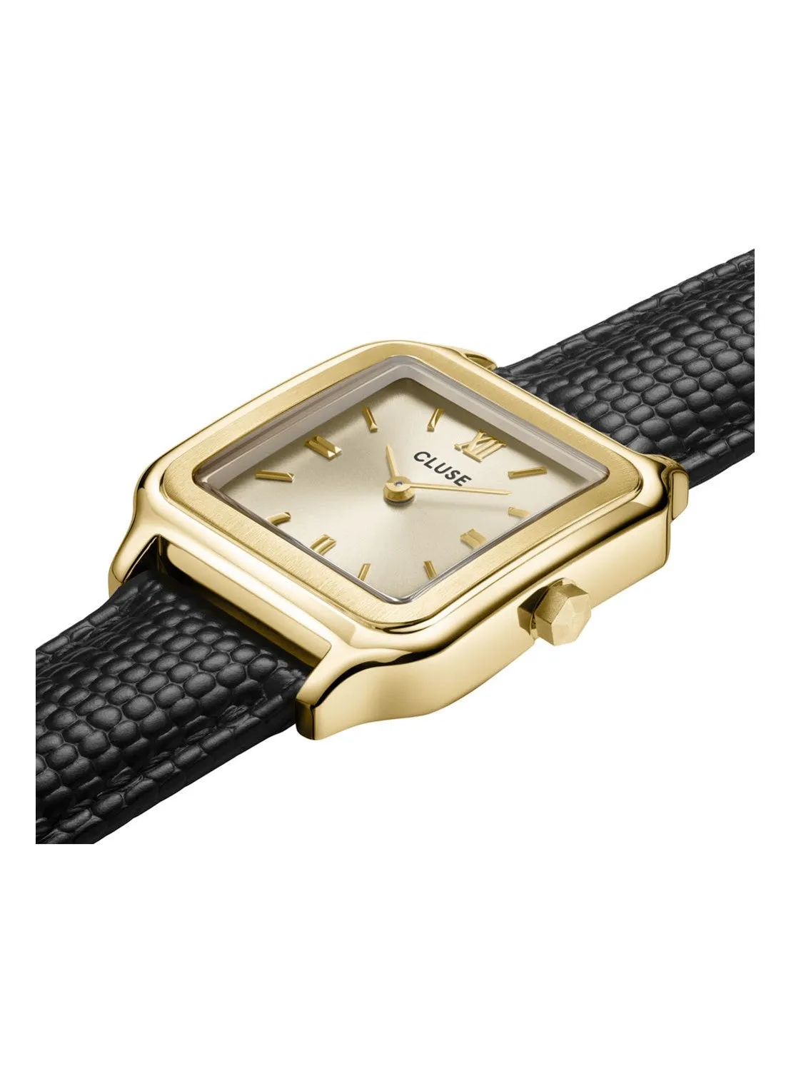 Cluse Gracieuse Leather Black Strap CW11903