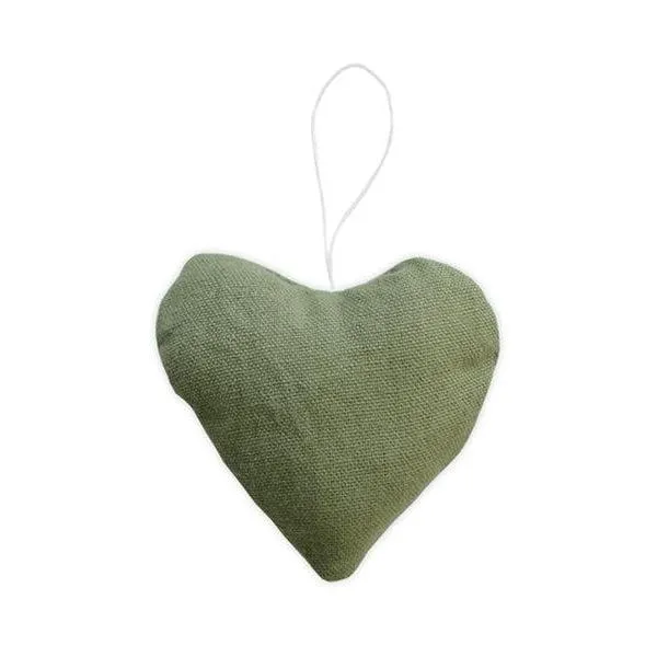 Cotton Fabric Ornaments - Olive Green