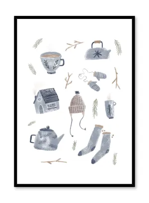 Cozy Essentials, Poster