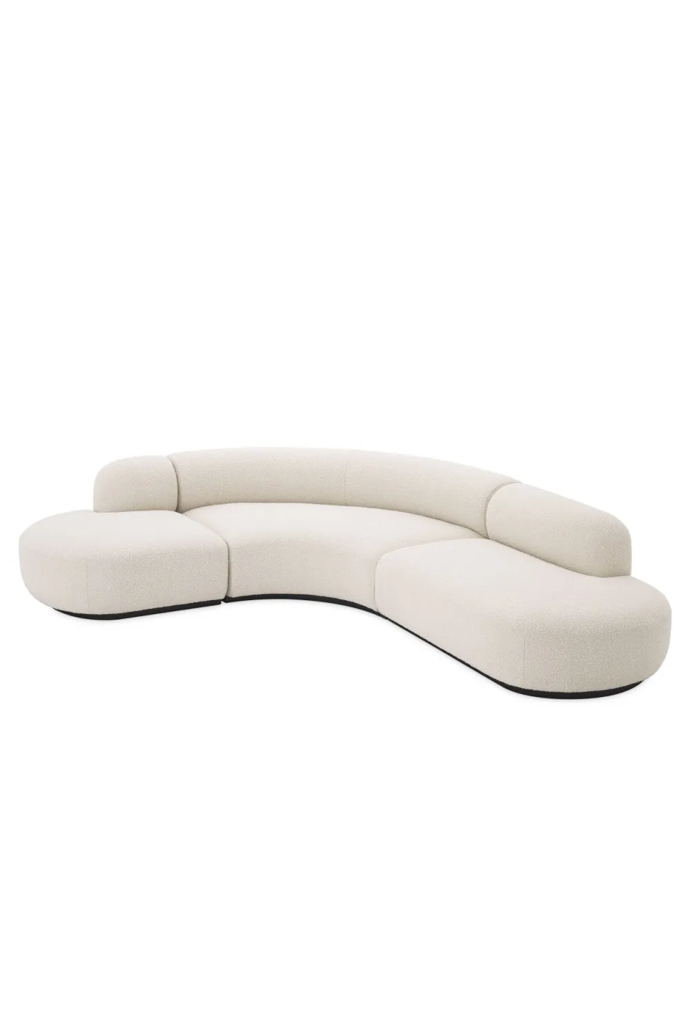 Cream Bouclé Modular Sofa | Eichholtz Bjorn