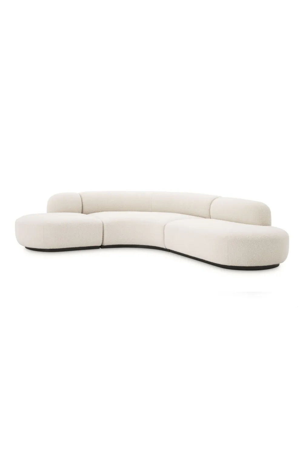 Cream Bouclé Modular Sofa | Eichholtz Bjorn