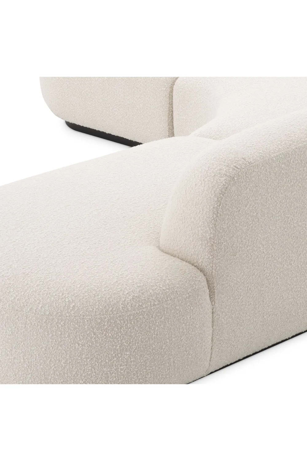 Cream Bouclé Modular Sofa | Eichholtz Bjorn