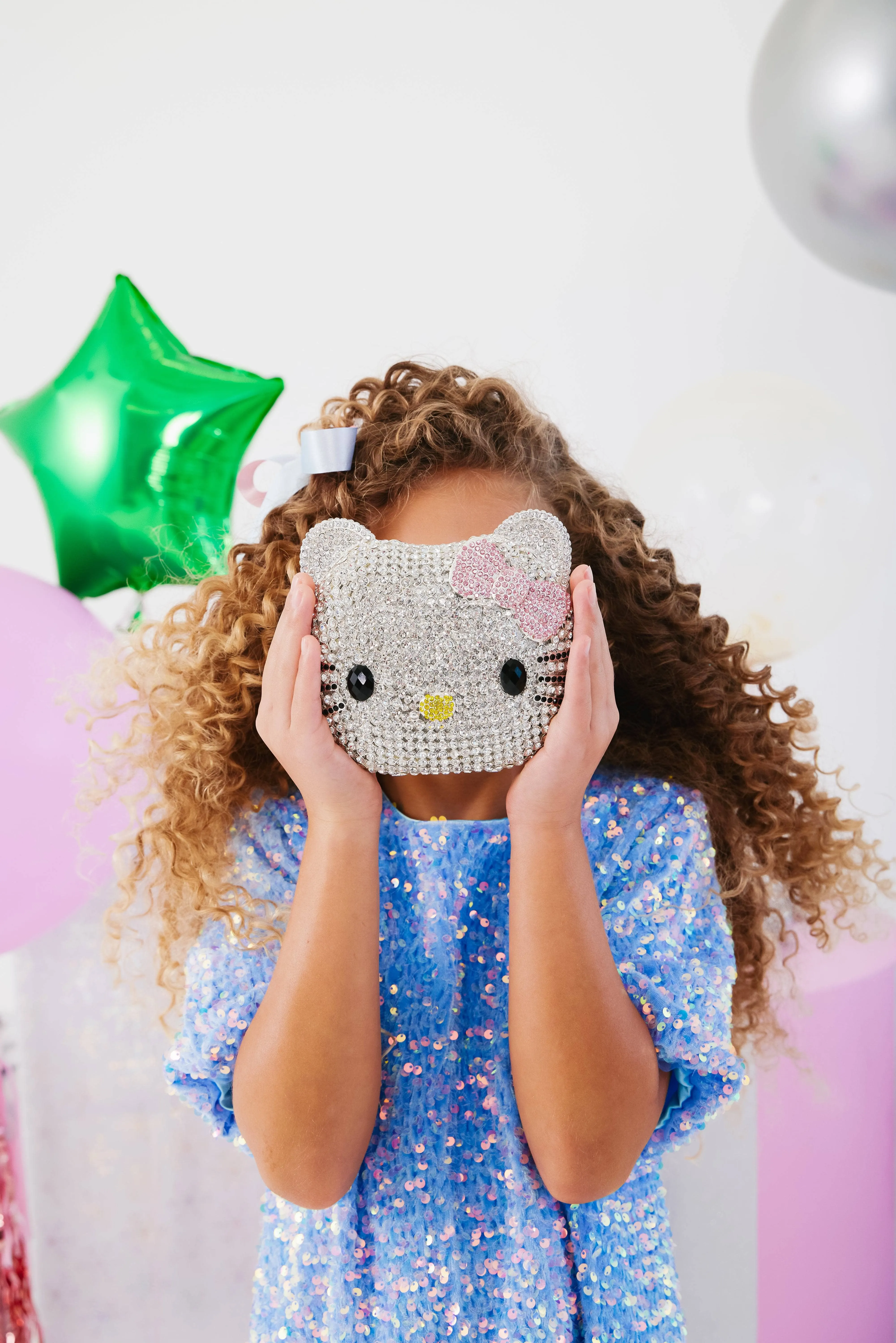 Crystal Kitty Purse