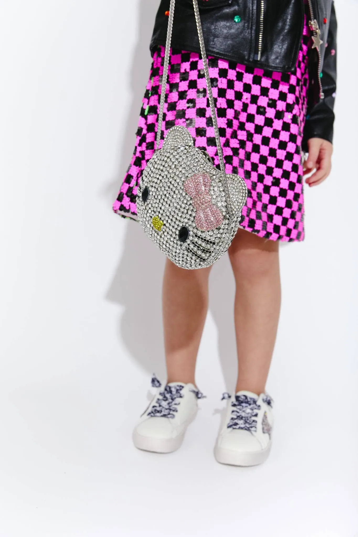 Crystal Kitty Purse