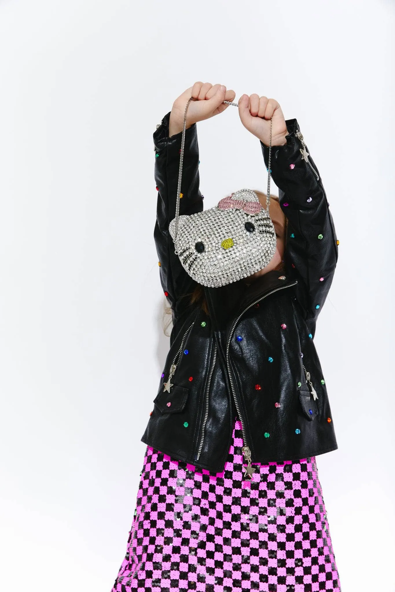 Crystal Kitty Purse
