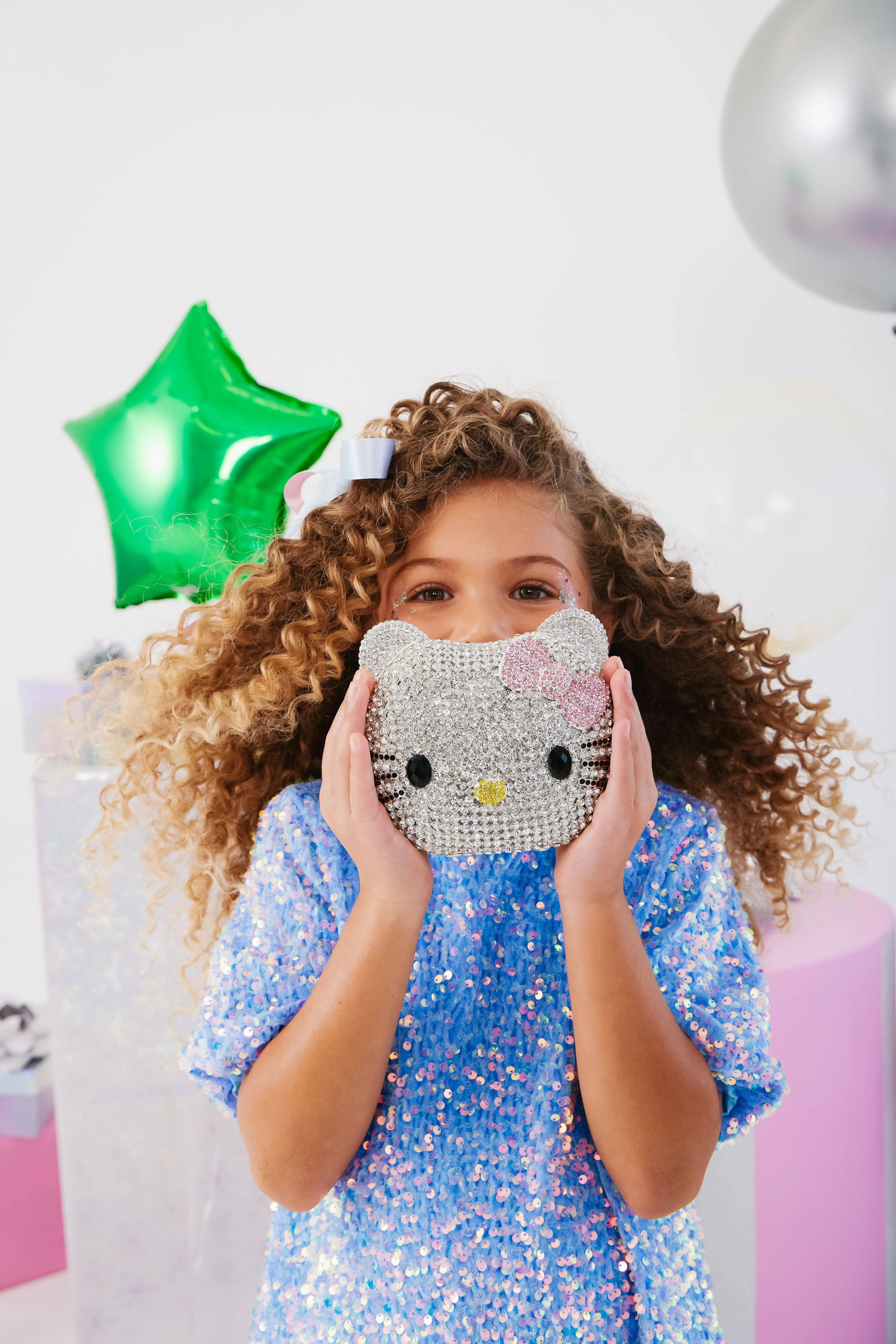 Crystal Kitty Purse