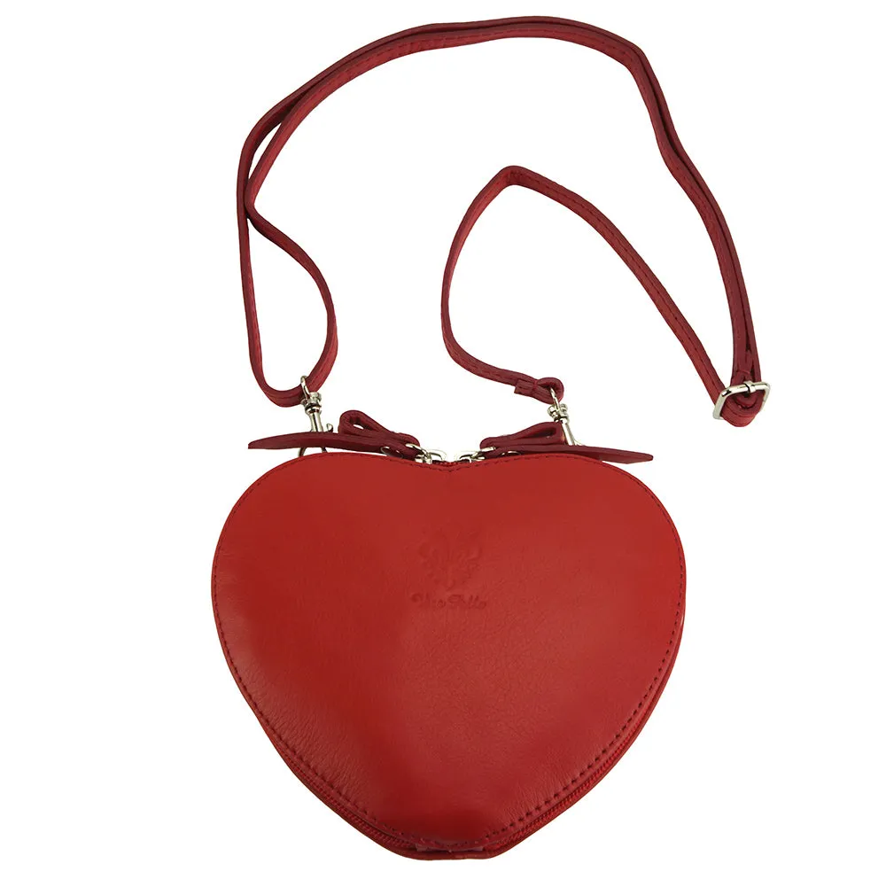 Cuore leather cross bag