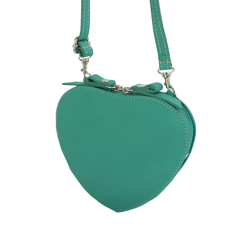 Cuore leather cross bag