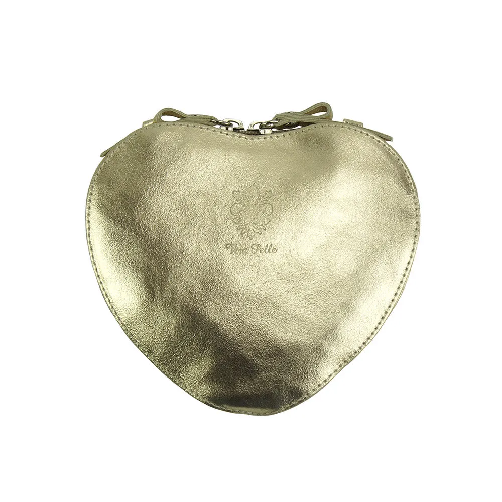 Cuore leather cross bag