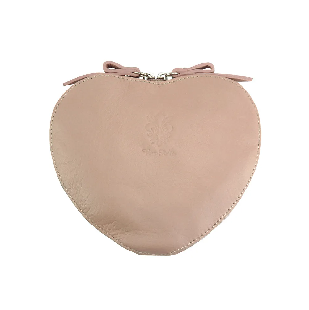 Cuore leather cross bag
