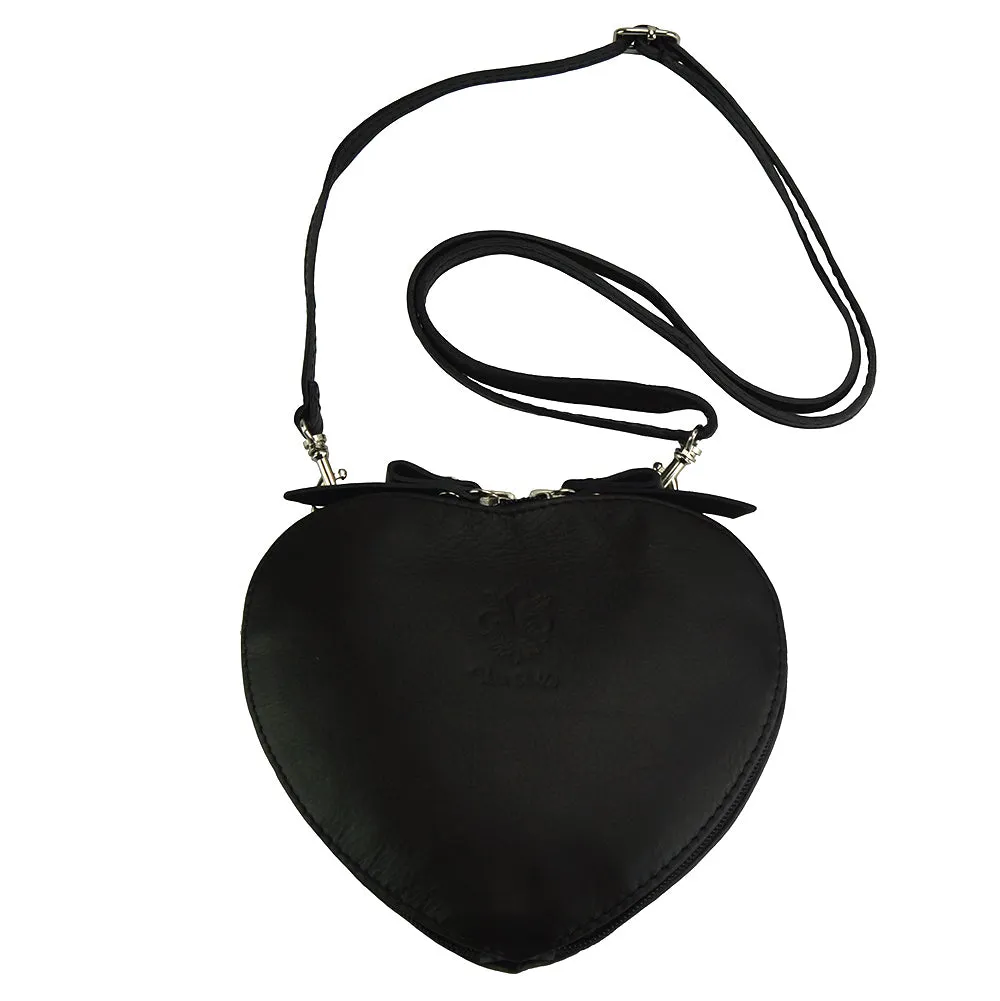 Cuore leather cross bag
