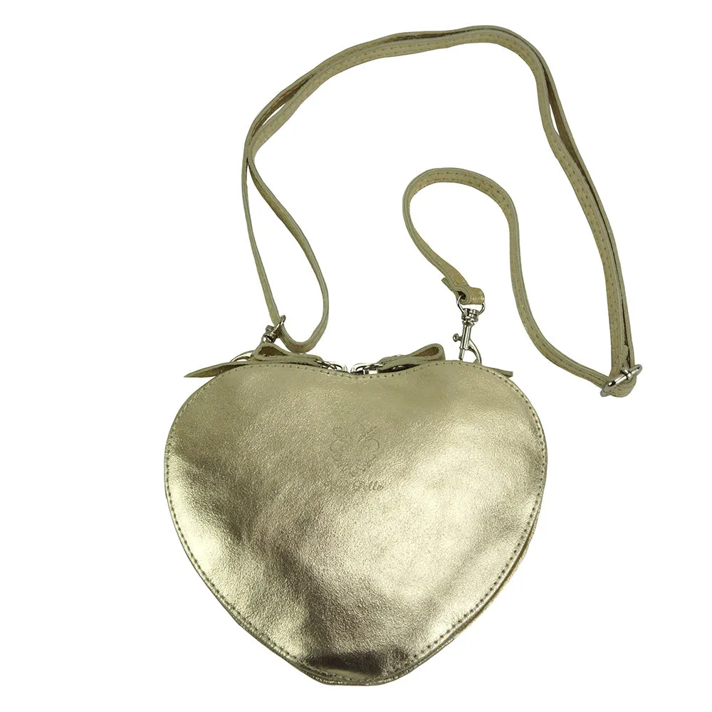 Cuore leather cross bag