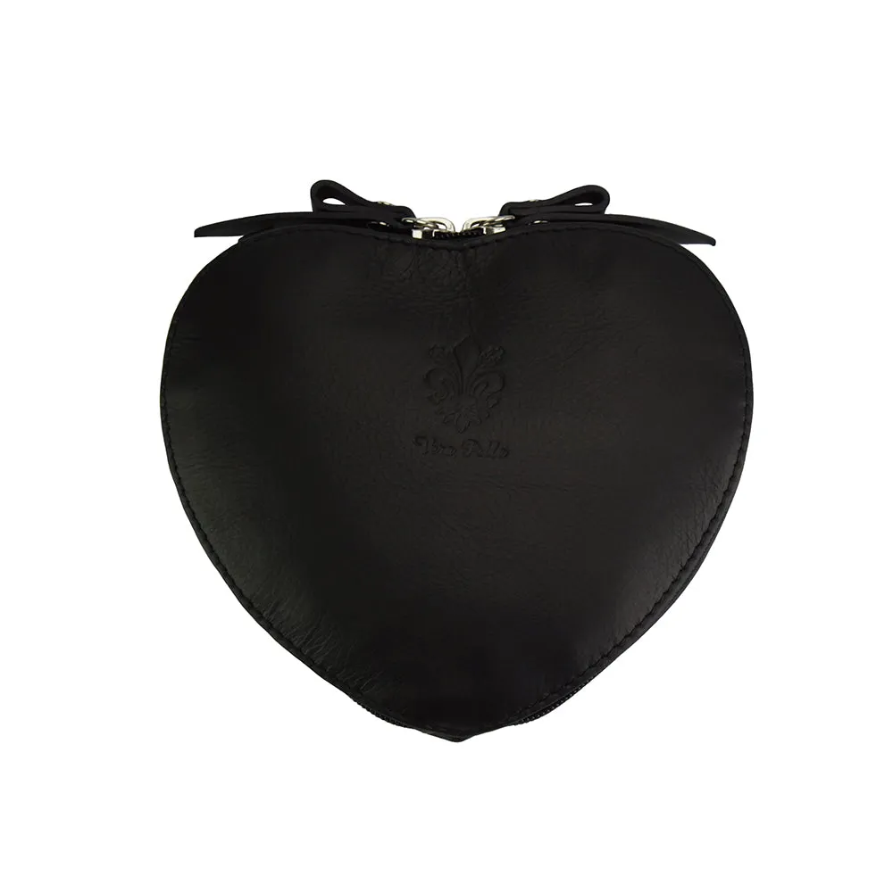Cuore leather cross bag