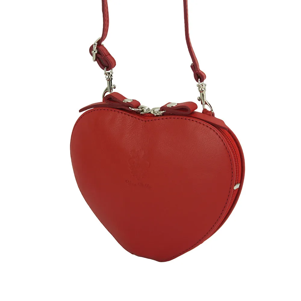 Cuore leather cross bag