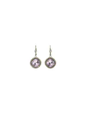 Cushion Cut Drop Dangle Earrings - ECB20ASHY