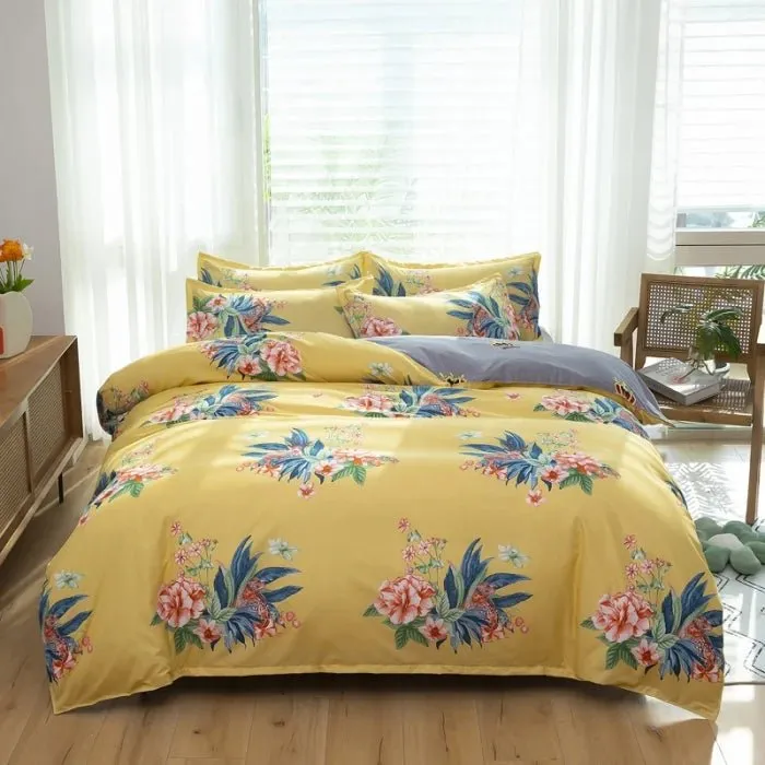 Cute Cartoon Print Duvet Cover