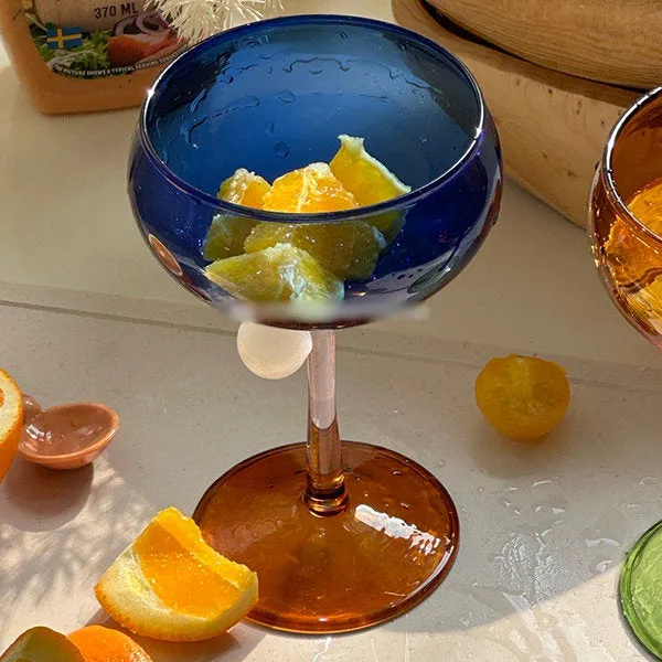 Cute Colorful Cocktail Glass