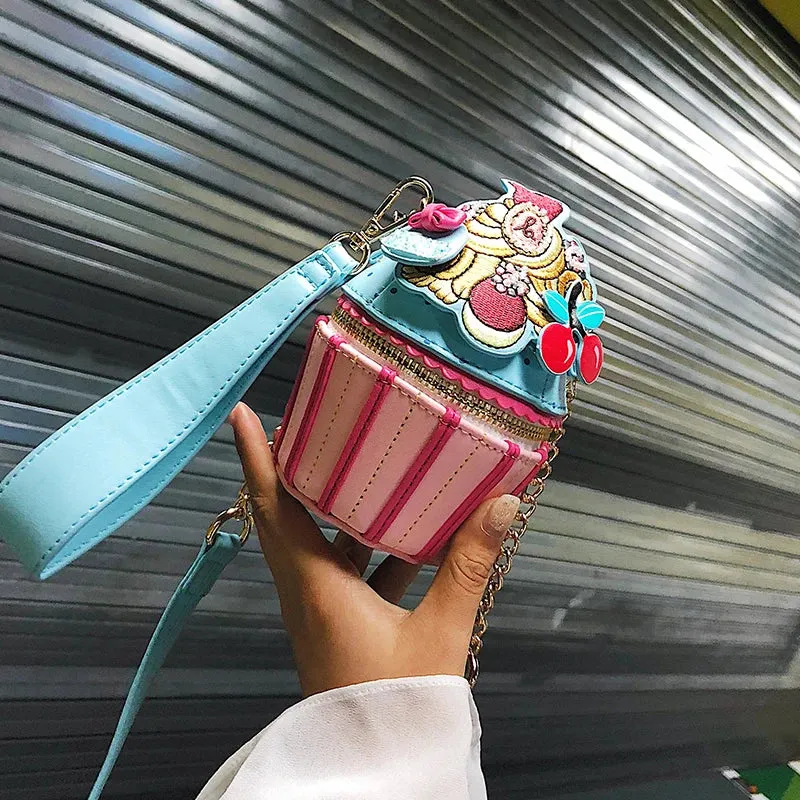 Cute Ice Cream Shape Shoulder Bag