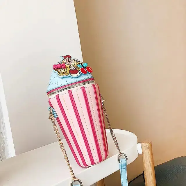 Cute Ice Cream Shape Shoulder Bag
