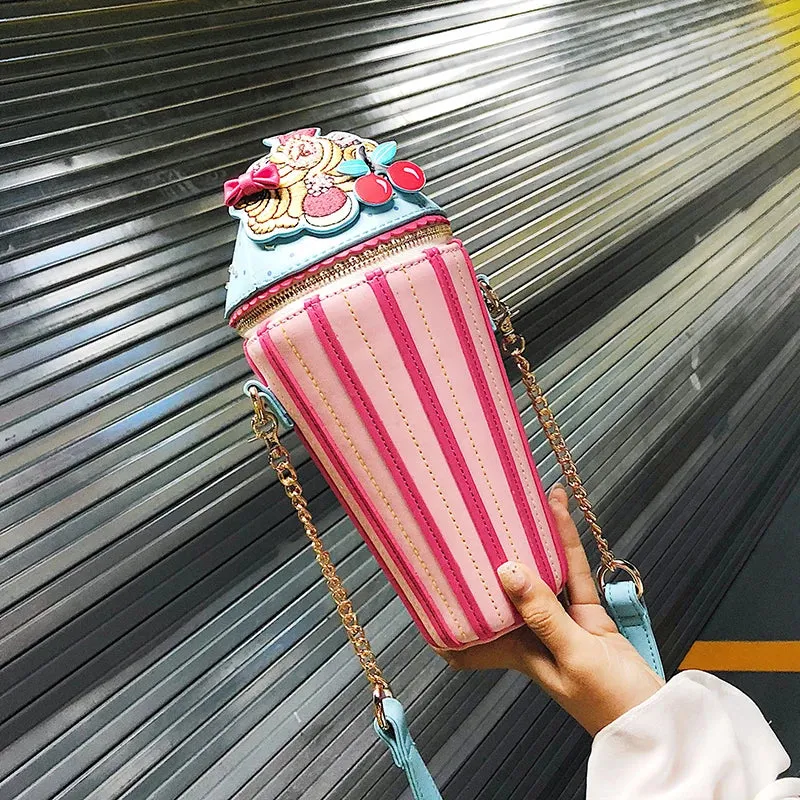 Cute Ice Cream Shape Shoulder Bag