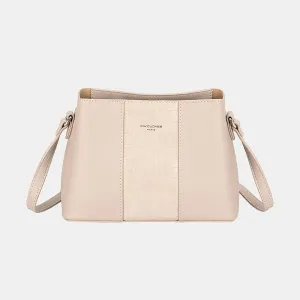David Jones PU Leather Crossbody Bag