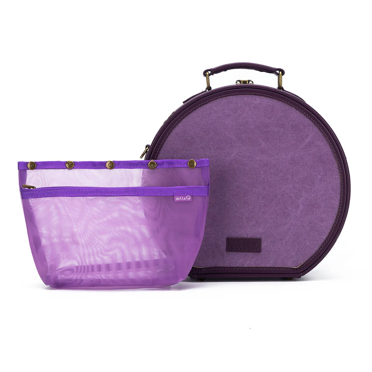 della Q Maker's Hat Box - Indigo