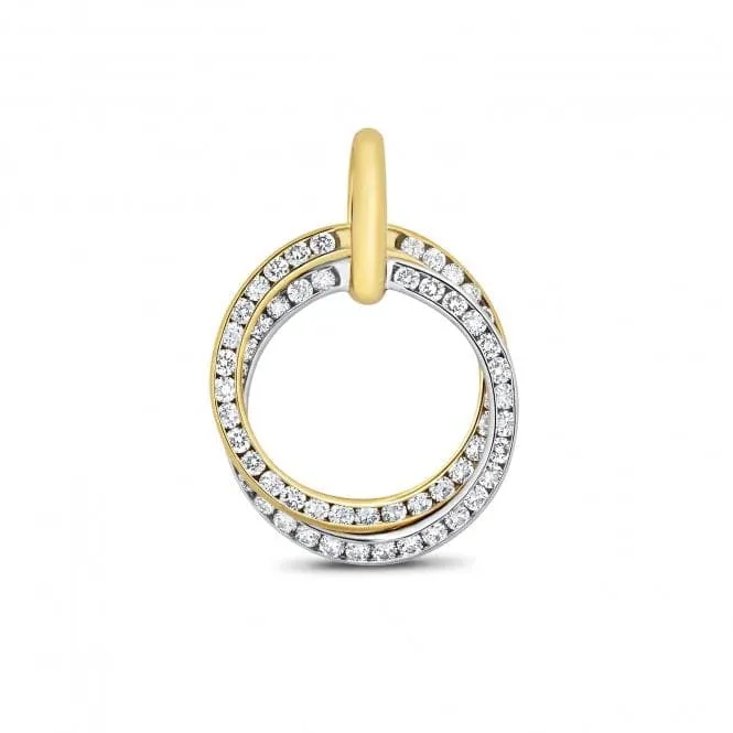 Diamond Jewellery 18CT Gold Diamond Pendant PDQ144