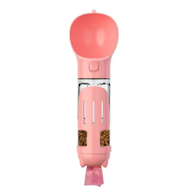 Dog Water Bottle 3 In 1 Portable Pet Dog Water Bottle