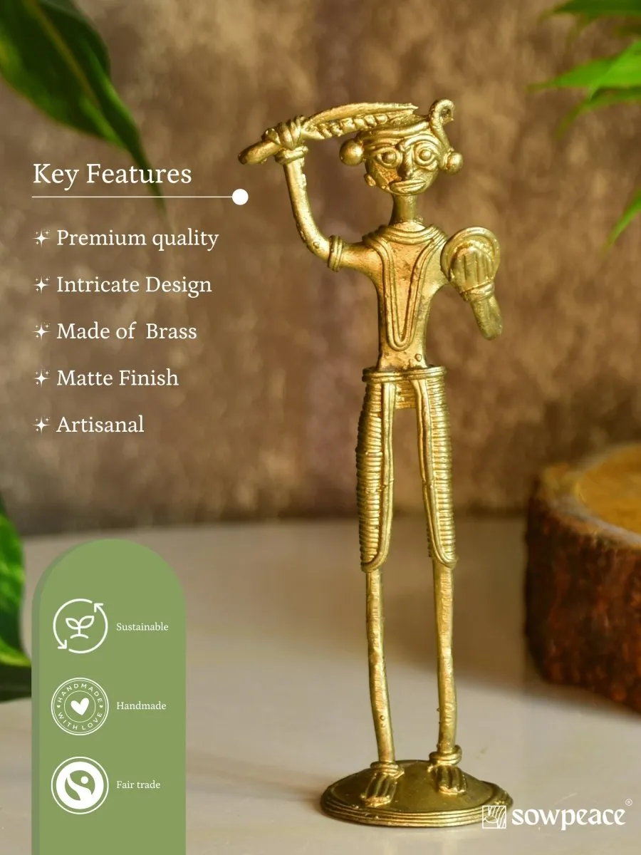 Dokra Farmer Solo T2: Brass Tabletop Elegance