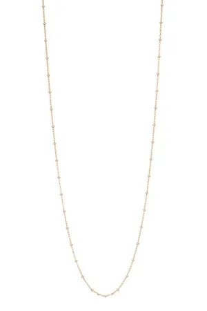 DOT CHAIN LONG NECKLACE by MARA CARRIZO SCALISE