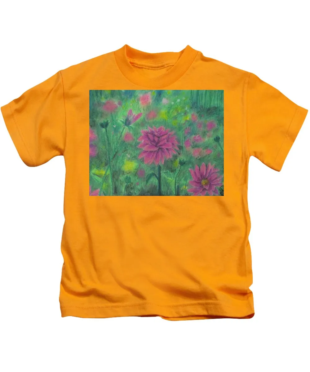 Dreaming of Dahlias ~ Kids T-Shirt