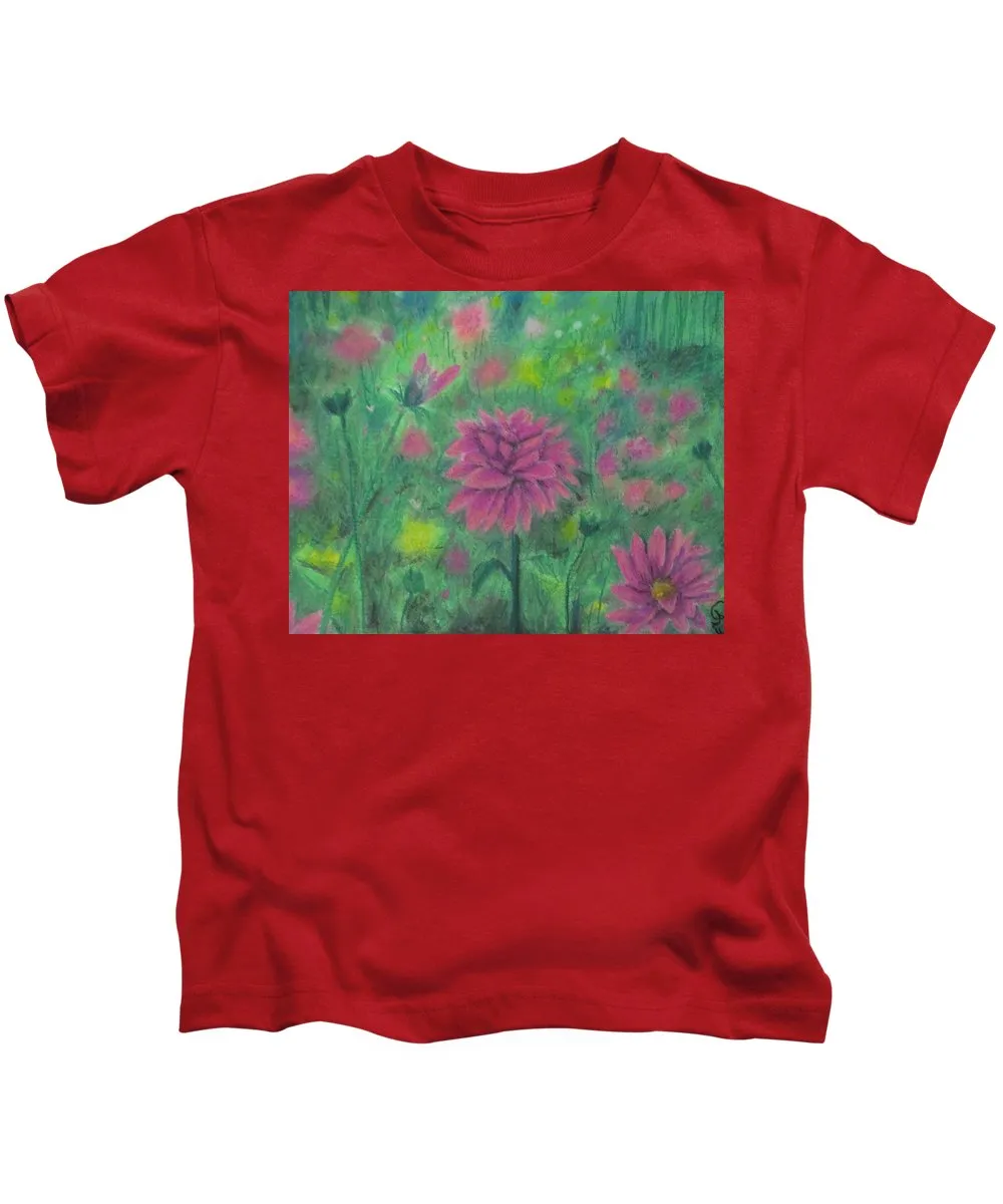 Dreaming of Dahlias ~ Kids T-Shirt