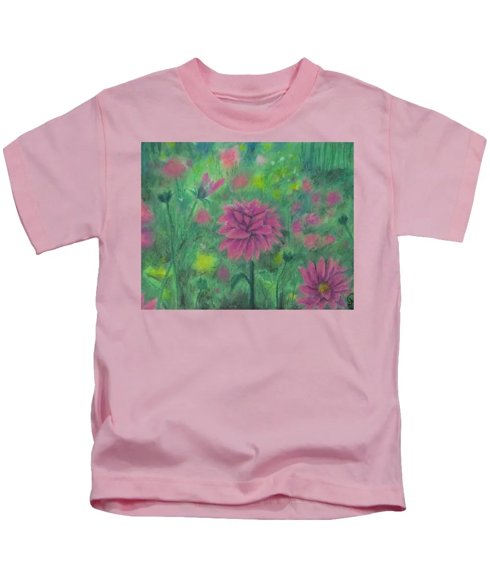 Dreaming of Dahlias ~ Kids T-Shirt