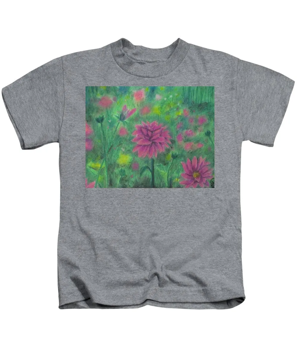 Dreaming of Dahlias ~ Kids T-Shirt
