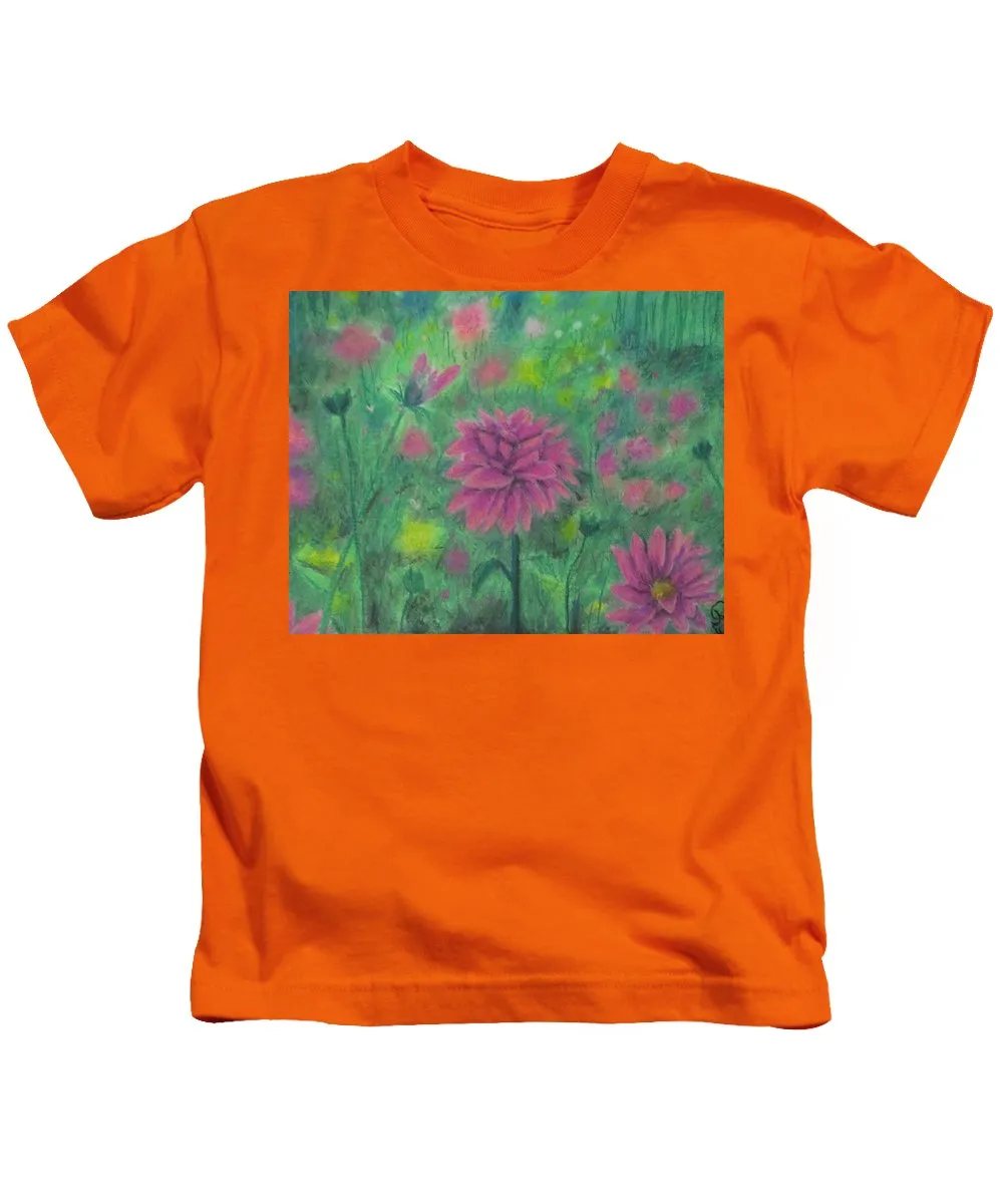 Dreaming of Dahlias ~ Kids T-Shirt