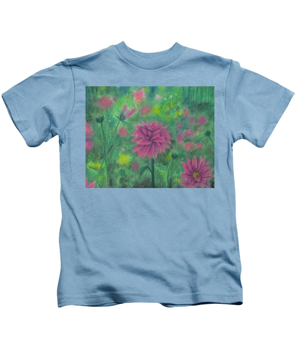 Dreaming of Dahlias ~ Kids T-Shirt