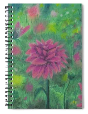 Dreaming of Dahlias ~ Spiral Notebook