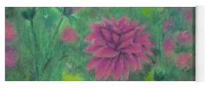 Dreaming of Dahlias ~ Yoga Mat
