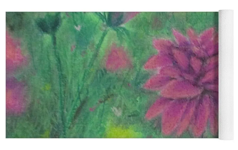 Dreaming of Dahlias ~ Yoga Mat