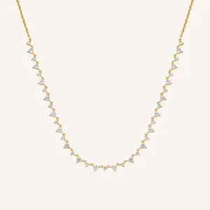 Elizabeth Crystal Necklace