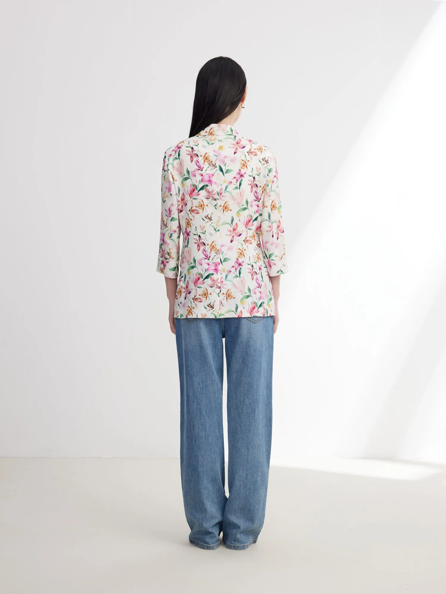 EP YAYING Printed Blazer