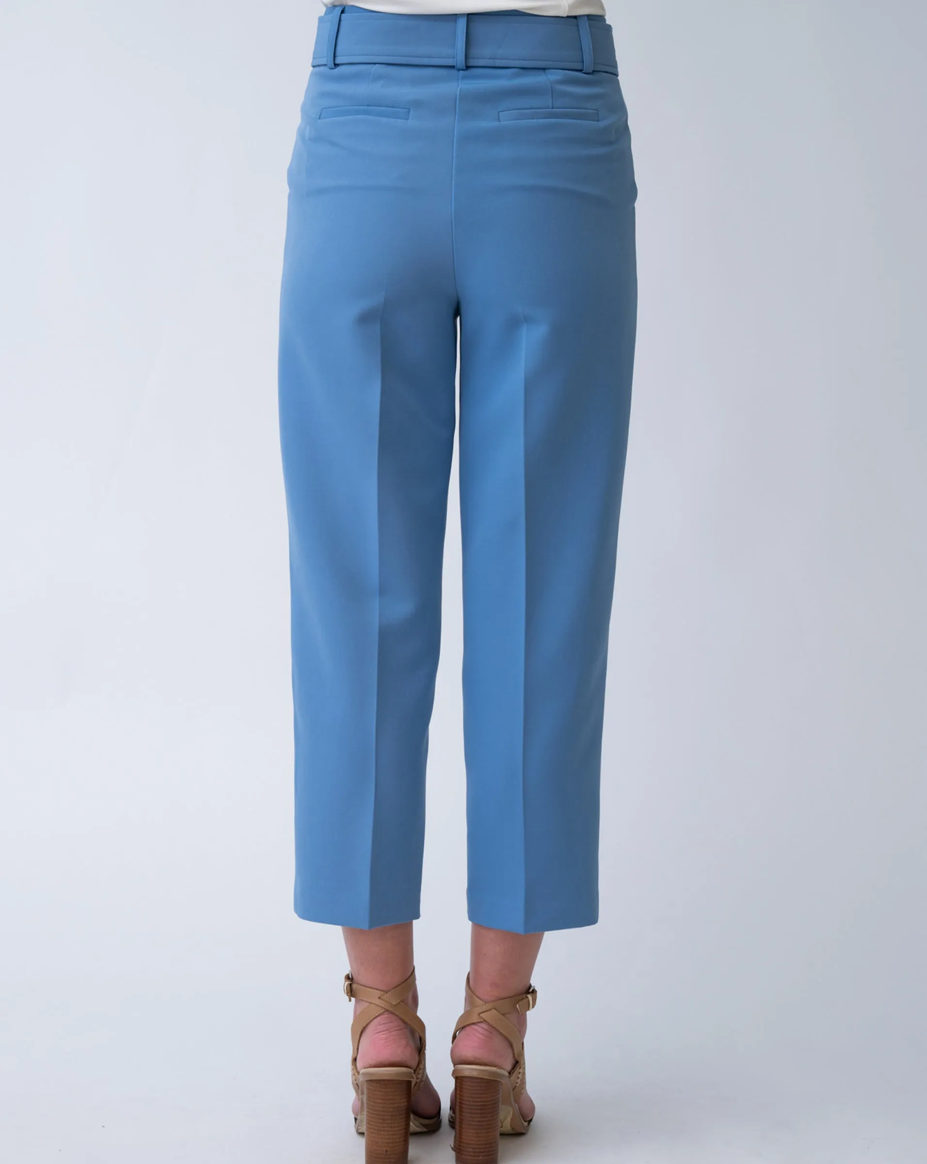 Essential Pleated Cropped Pant