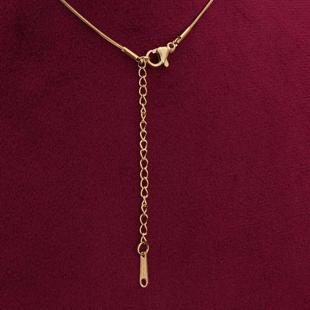 Everyday Exquisite Yellow Stone Gold Necklace