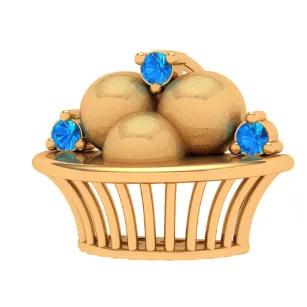 Exquisite 18k Gold Pendant For Women