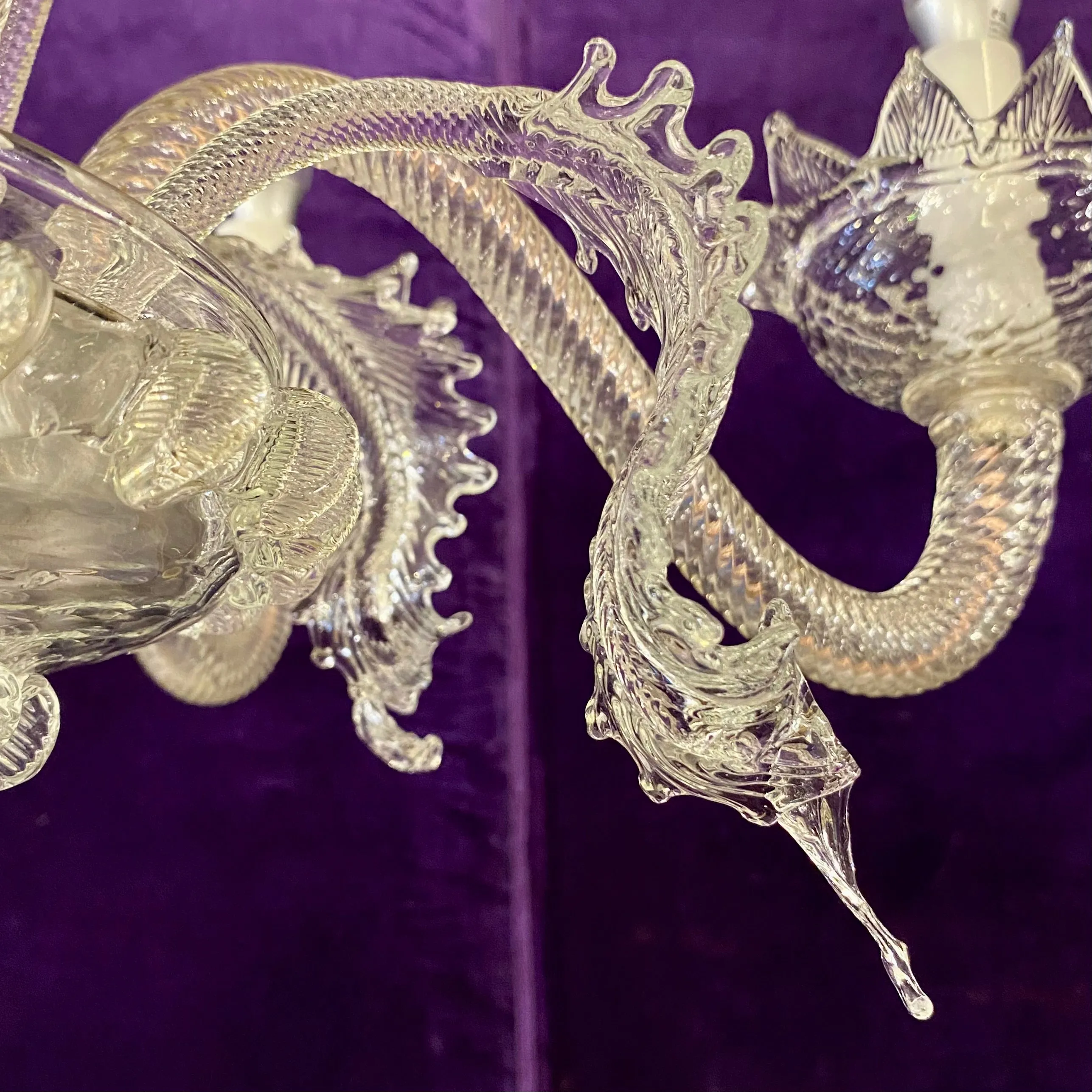 Exquisite Antique Murano Chandelier - SOLD