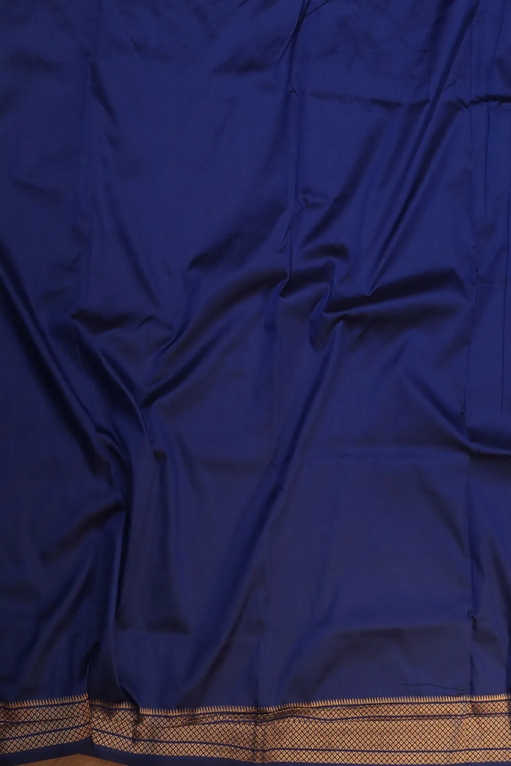 Exquisite Blue Paithani Silk Peacock Design Saree