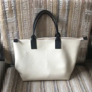 Fashion Womens White Leather Handbag White Cute Handbag Purse For Women