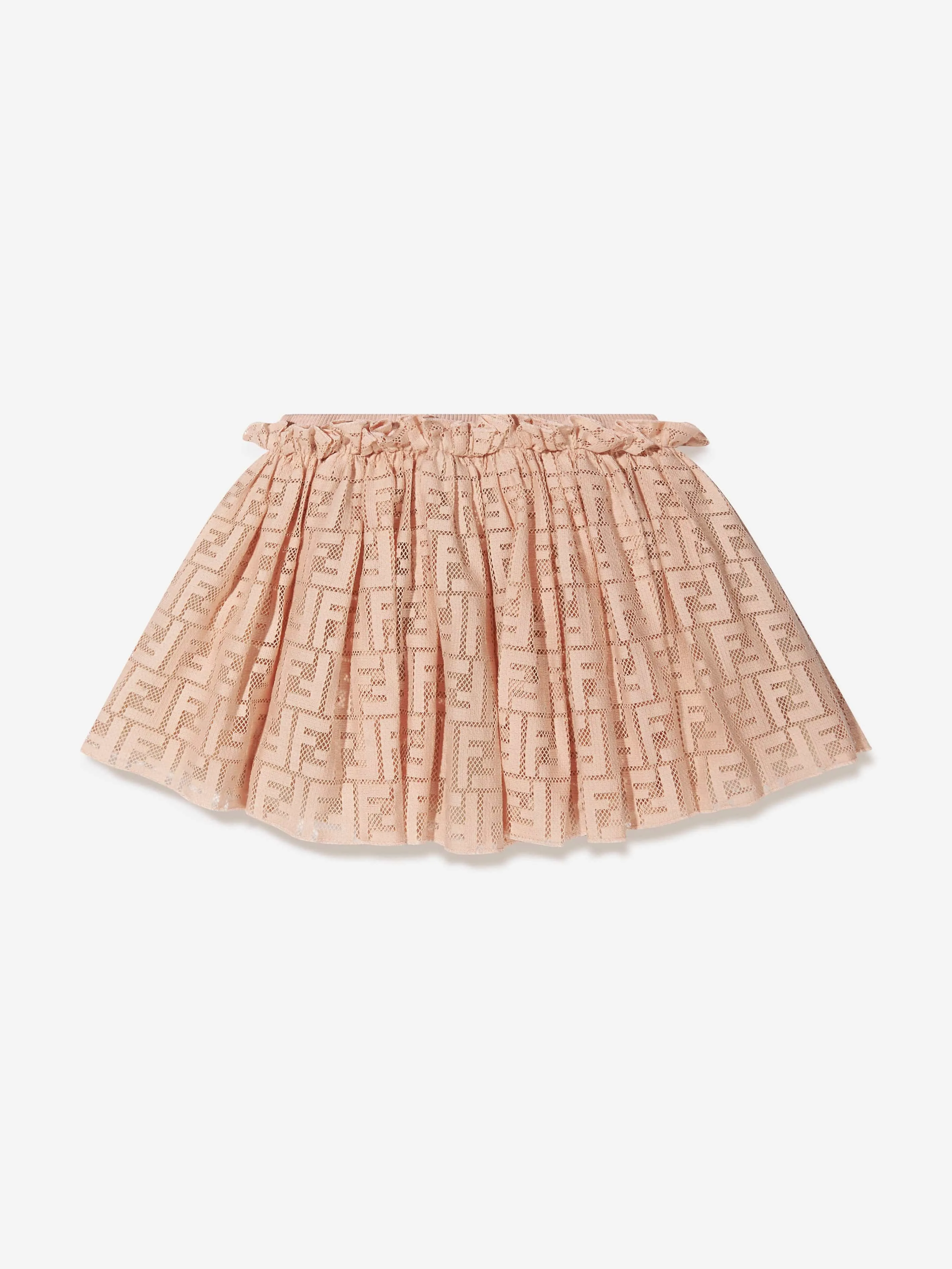 Fendi Baby Girls FF Tulle Skirt